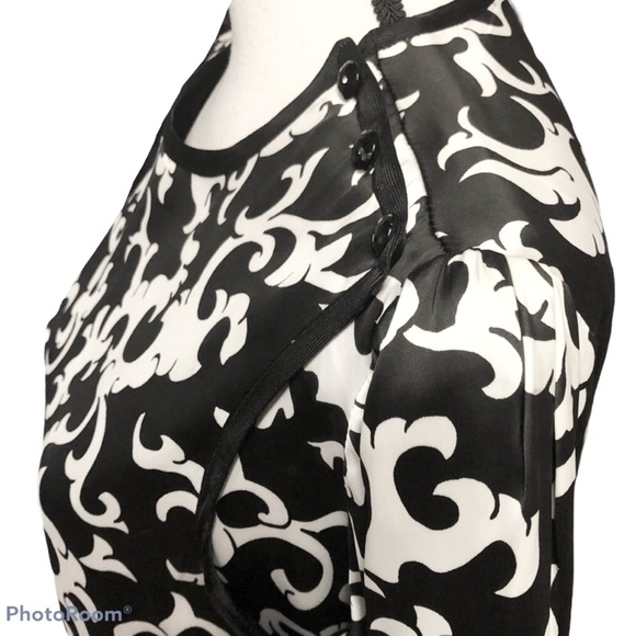 Yevs saint Laurent | 1977 vintage Rive Gaude, cheongsam Dress - Picture 2 of 16